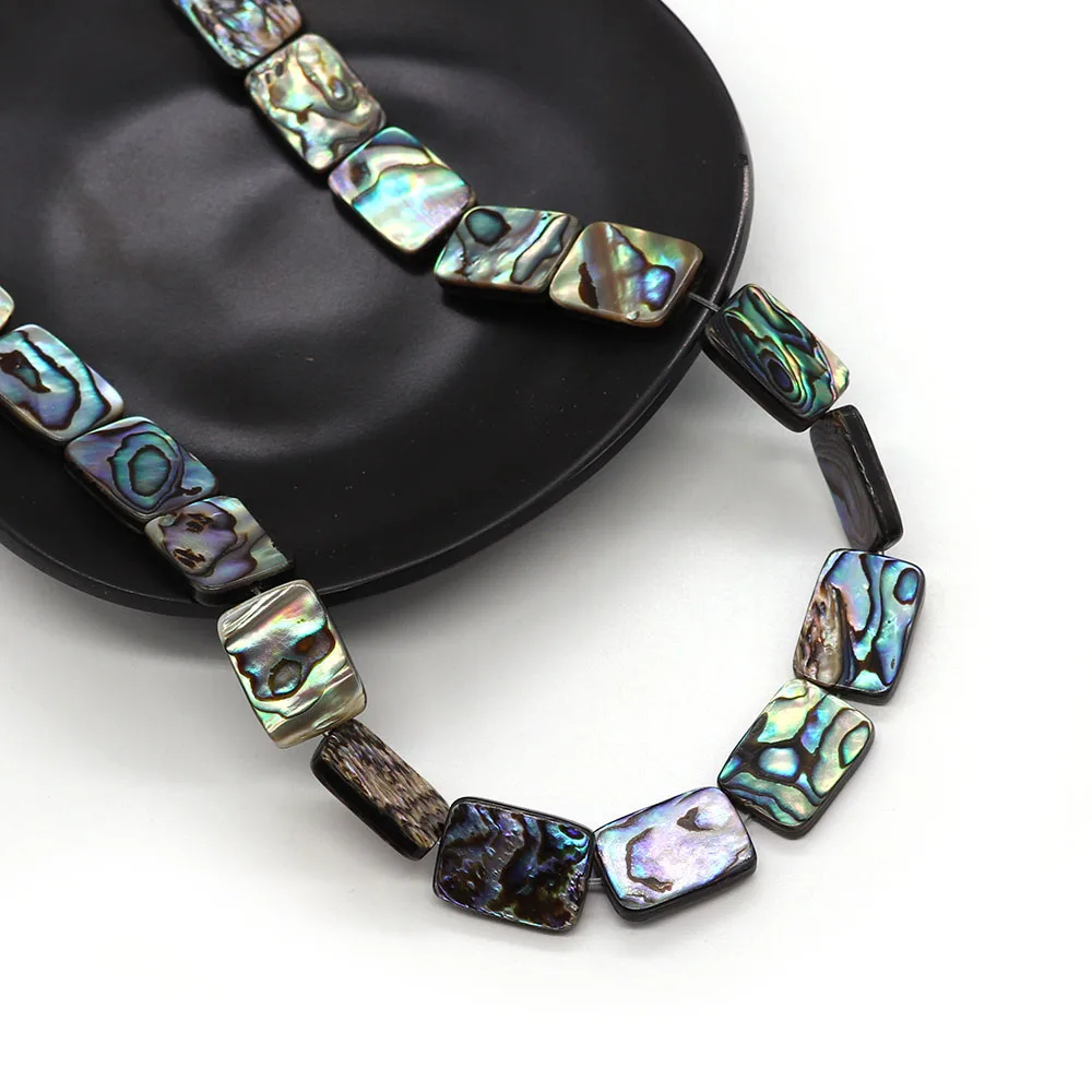 

1 Strand Natural Abalone Necklace Elegant Ladies DIY Handmade Gifts Exquisite Bracelet Earrings Accessories 6x8mm-18x25mm