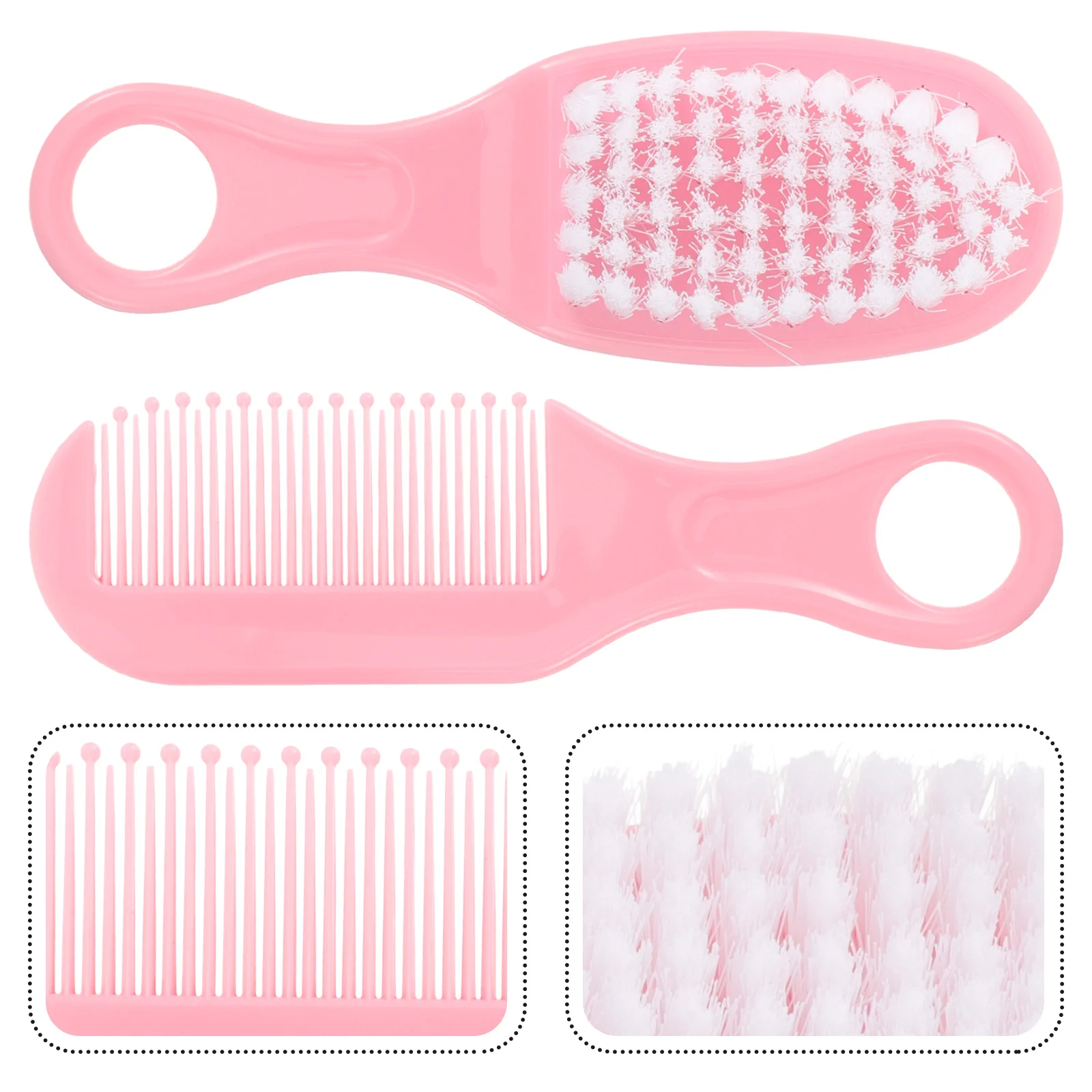 

Infant Comb for Baby Massage Brush Grooming Kit Toddler Stuff Newborn