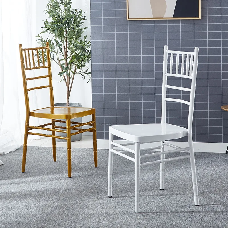Chairs Living Room Iron Chair Social Events Party Ergonomic Church Elegant Parties Sillas Para Comedor Modern Wedding Outdoor