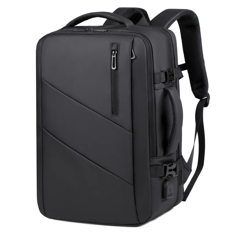 

Travel Backpack Men Business Backpack School Expandable USB Bag Large Capacity 16 Laptop Waterproof Fashion Backpack