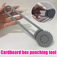 2025 New Adjustable Cardboard Box Punch Roller-Type Paper Punch Suitable For Home DIY Crafts And Packaging Supplies Making 1