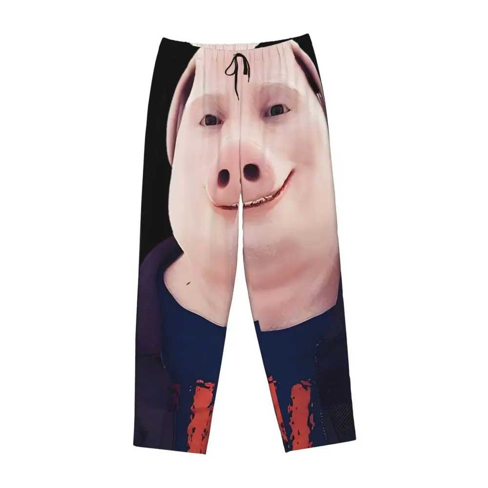 Custom John Pork Women Pajama Pants Lounge Sleep Sleepwear Bottoms With Pockets_ecoleips.com