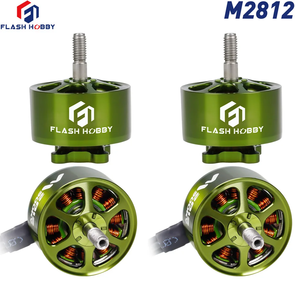 4 шт. FLASHHOBBY Mars M2812 бесщеточный двигатель 900KV 3-6S LiPo для FPV фристайла дальнего действия DIY детали thumbnail 4