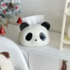 Cute Panda Tissue Box Drawing Box in The Living Room Bathroom Ceramic High-end Coffee Table Paper Box Home Decoration Napkins 4