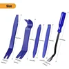 4-piece professional car interior disassembly tool set - scratch free PP plastic interior disassembly tool 5