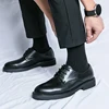 Spring Autumn Soft Sole Comfortable Casual Shoes Men's Outdoor Hiking Travel Shoes High End High Quality Men's Suit Dress Shoes 4