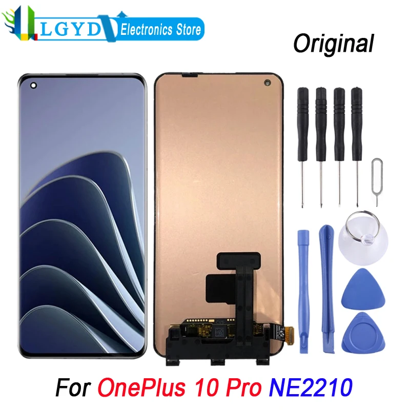 

Original AMOLED LCD Screen Display For OnePlus 10 Pro NE2210 Touch Screen with Digitizer Full Assembly Replacement Repair Part