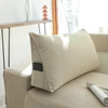 Sofa Cushion Pillow Soft Chair Cushion Triangle Bedside Pillow TV Rest Reading Lumbar Cushion Large Bed Backrest Sofa Cushions 1