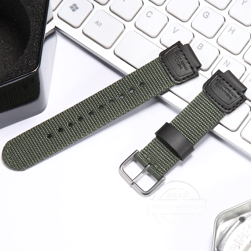 Men's Waterproof Resin Watchband - 16mm Rubber Strap Replacement Accessories