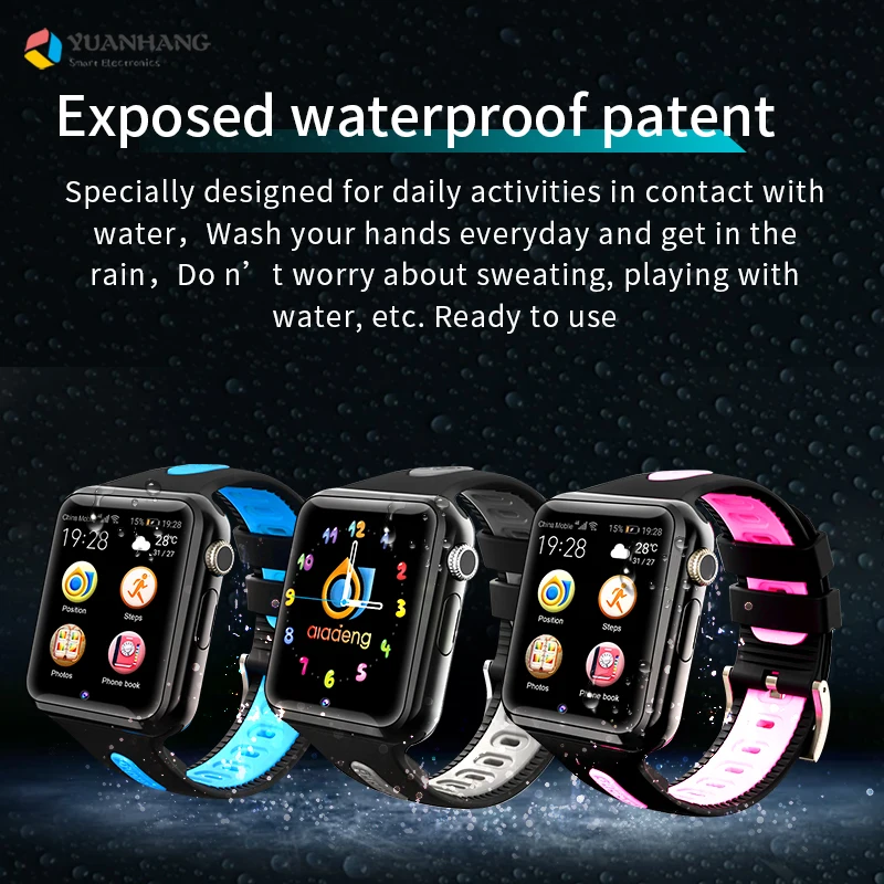 

Смарт-камера с дистанционным управлением GPS LBS трекер Поиск местоположения SOS монитор вызова Bluetooth Музыка телефон часы наручные часы для детей студентов