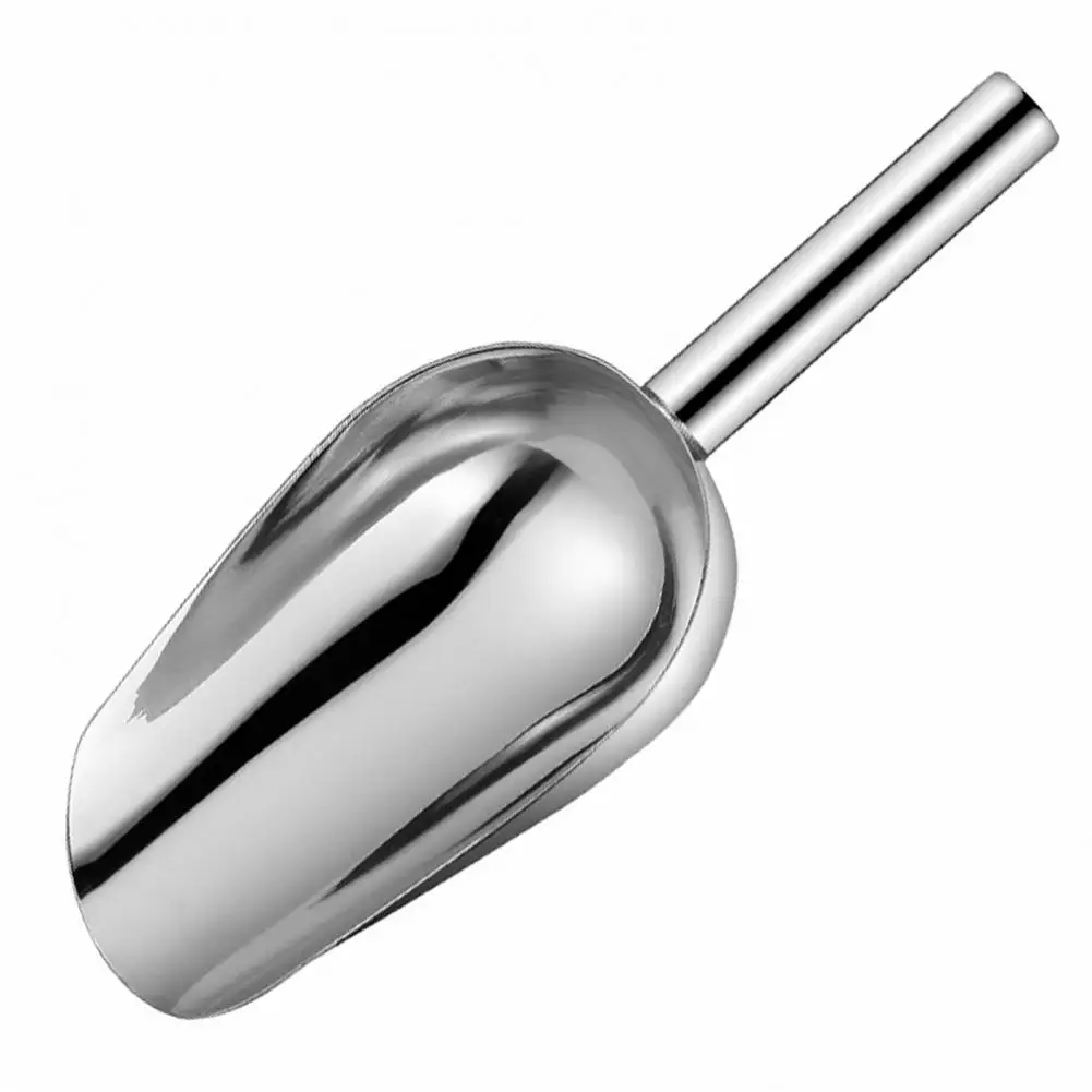Flour Scoop Jars Rust-proof Stainless Steel Ice Shovel Multi-purpose Scoop Food Candy Pet Feeding Durable Versatile Tool ice shovel