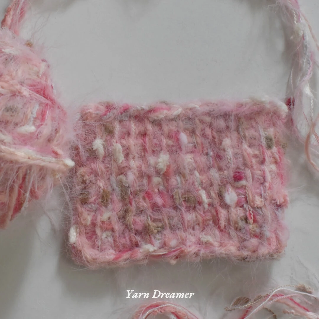100g Plush Yarn Pink Wool Yarn for Crochet Thread Peach Color velvet yarn chunky Fancy yarns for Knitting and crochet 4