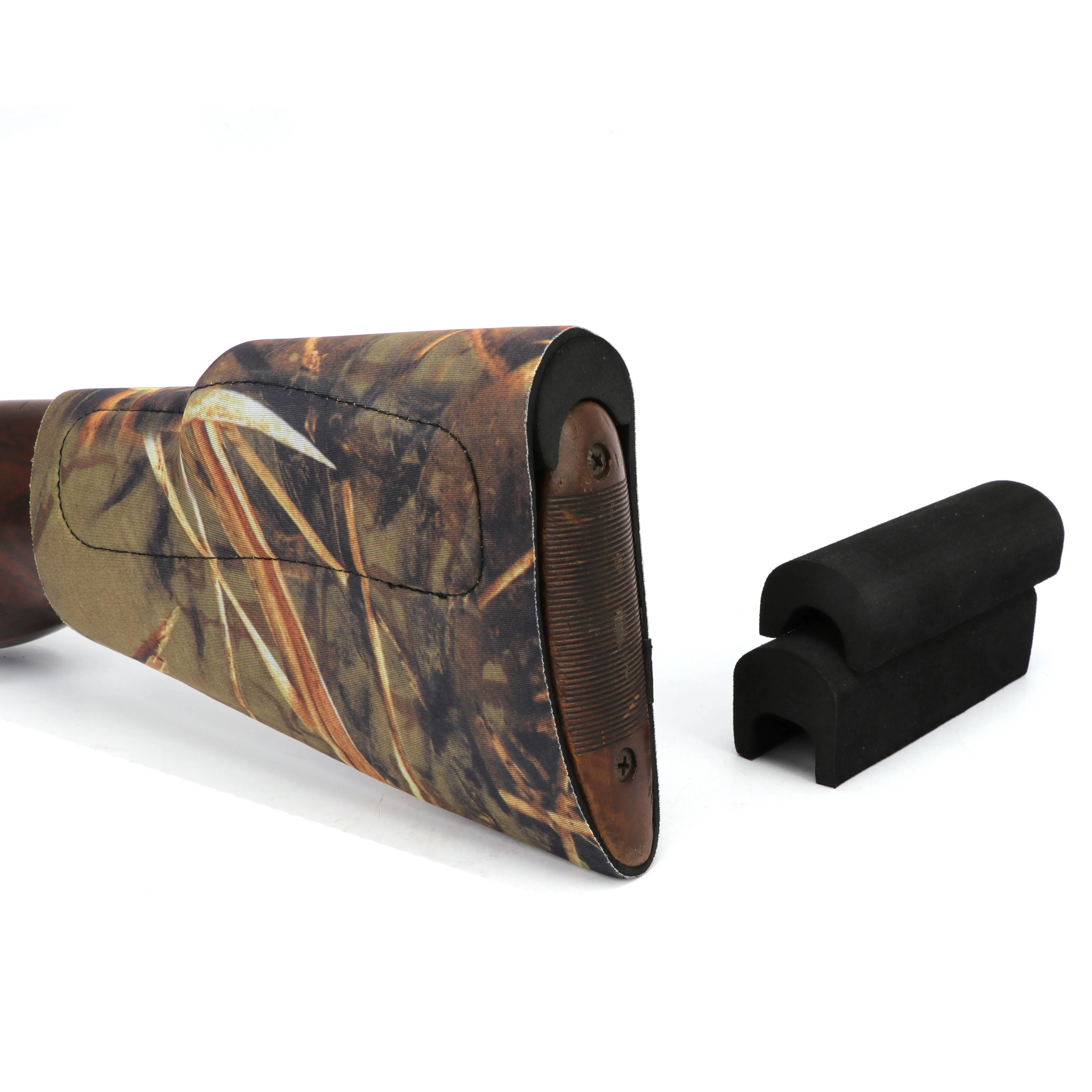 Gun Accessories Tourbon Hunting Gun Comb Cheek Rest Raiser Gun Buttstock Non-slip Cover Neoprene w/ 3 Pads Inserts