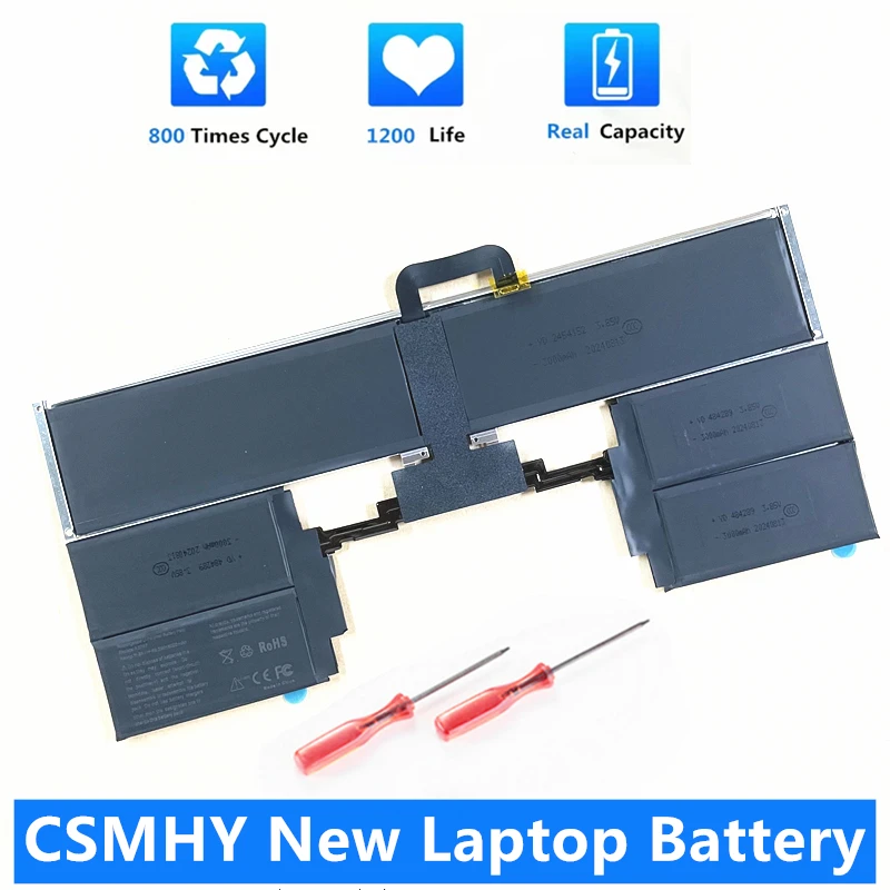 CSMHY New A2797 Laptop Battery For MacBook Air A2941 15.3" M2 Chip For Apple 2023 Year A2941 A3114 15.3 Inch MacBook Air