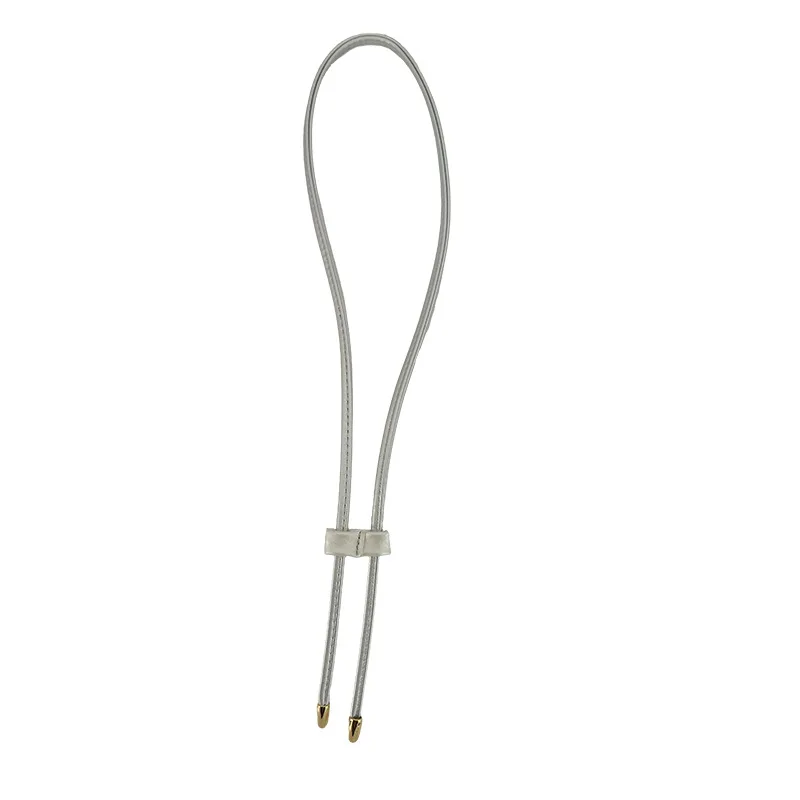 4pcs PU Leather Bag Strap DIY Replacement Bucket Bag Drawstring Rope Backpack Beam Pocket Purse Accessories
