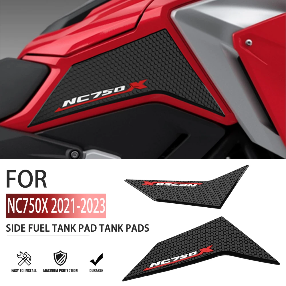 

New 3D Sticker Motorcycle Side Fuel Tank Pad Decoration Protective Stickers For HONDA NC750X 2021 2022 2023 NC 750 X Accessories