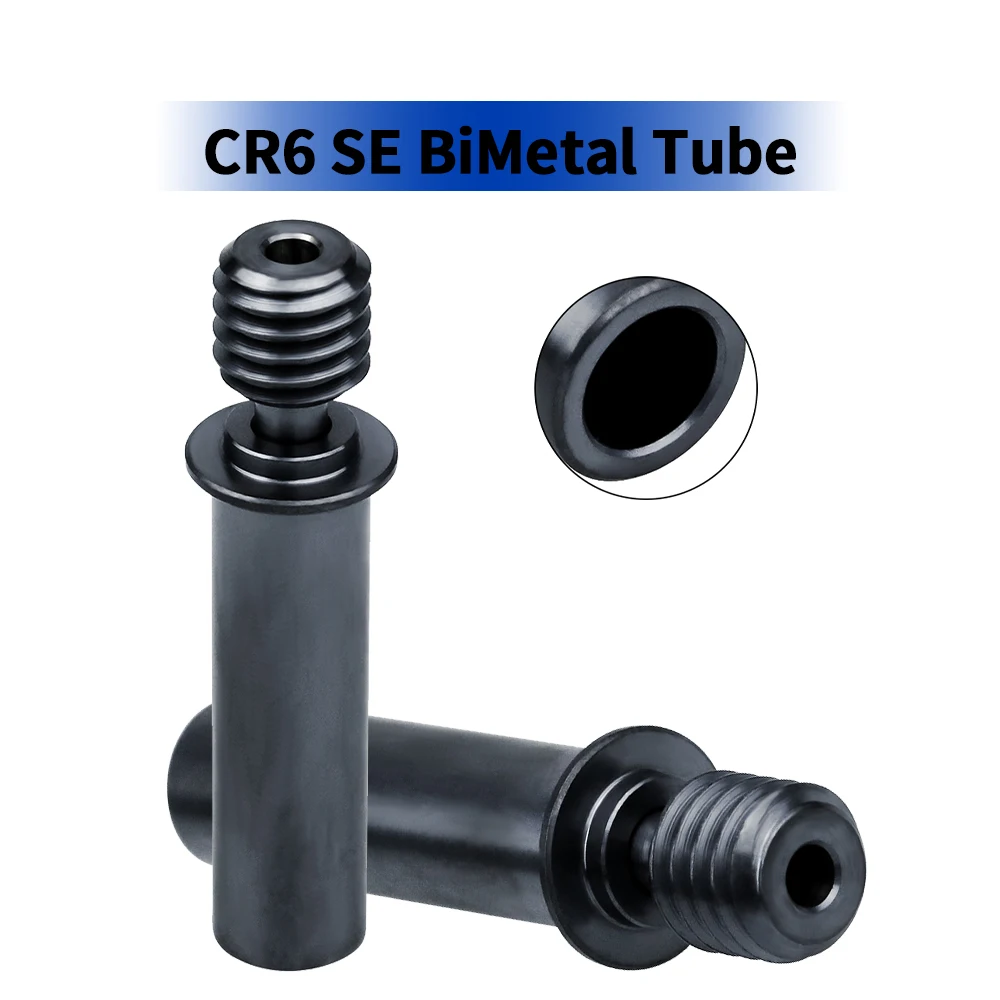 CR-6 SE DLC Nano Coating Throat Bimetal Tube For CR-6 Max/CR-5 PRO Ender 3 V2 Neo/Ender 3Neo 3d Printer Hotend