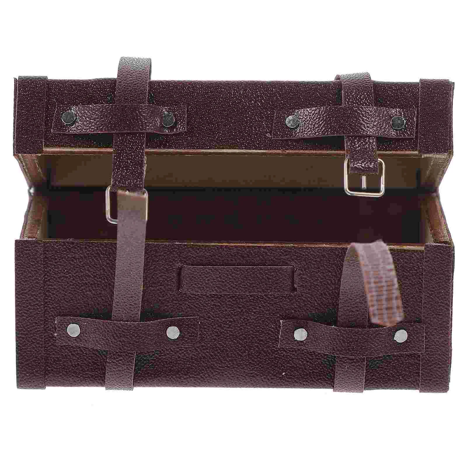 

Baby Toy Storage Box Vintage Miniature Travel Box Multi-use Storage Small Case