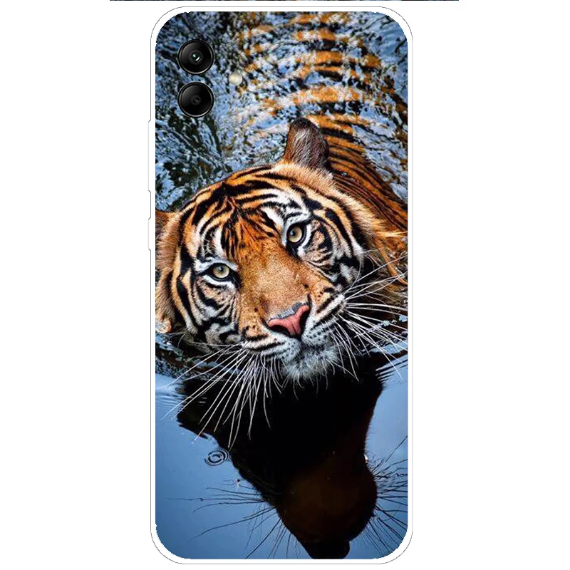 A04 Soft Cover For Samsung A04 Case Clear Printing Dog Cat TPU Silicone Funda Coques for Samsung Galaxy A04E GalaxyA04 E Slim
