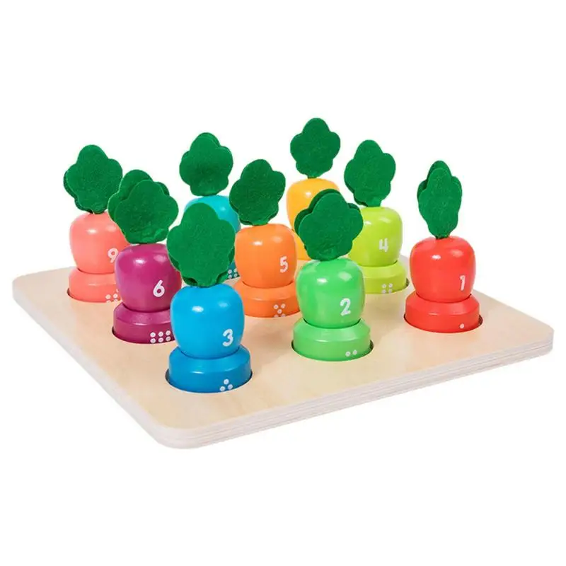 

Toddler Shape Sorting Toy Carrot Early Educational Math Toy Pre-Kindergarten Learning Toys For Early Education Classroom