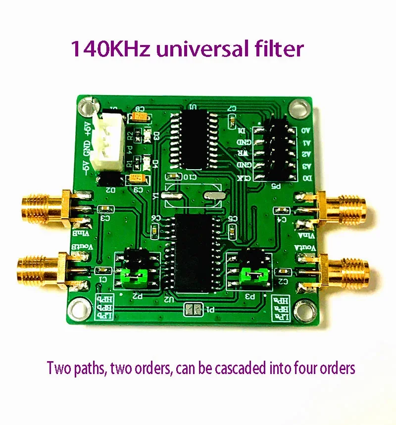 

MAX262 Programmable Filter Bandpass Bandstop All Pass Low Pass High Pass Universal Filter 140KHz