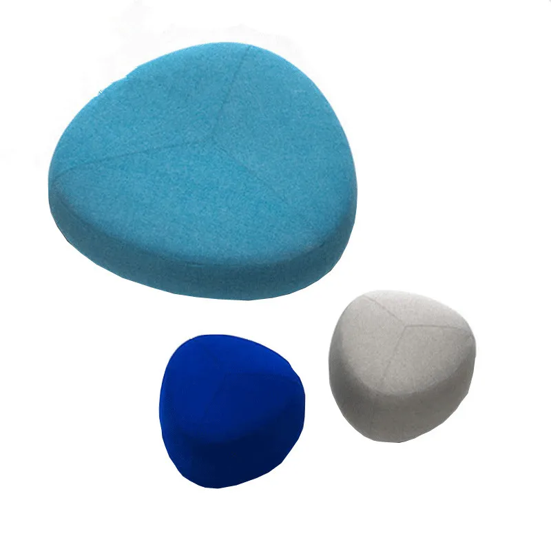 

Creative fashion color kindergarten lazy cobblestone sofa special-shaped leisure area triangle shoe changing stool