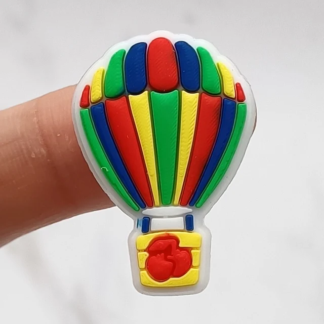 Dropshipping 1Pcs PVC Shoe Buckle Accessories Funny DIY Happy Holidays Shoes Decoration Jibz For Crocs Charms Kids Party Gift C