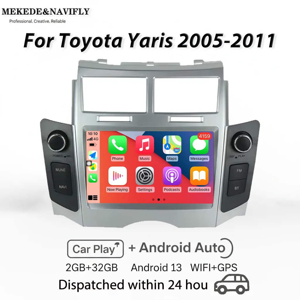 Toyota Yaris 2011-2014 wireless Apple Carplay & Android auto Toyota Yaris 2011-2014 wireless Apple Carplay & Android auto