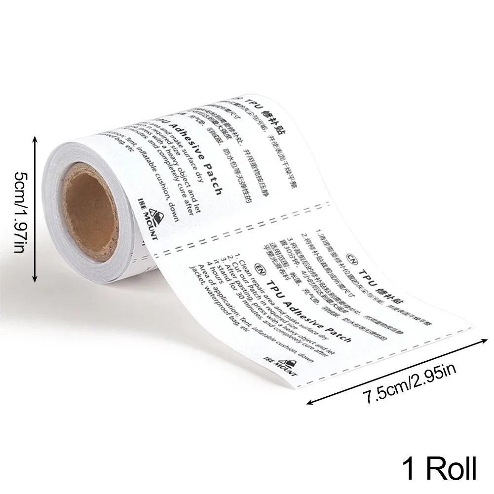 Waterproof Transparent TPU Repair Tape for Airbed and Pool Essentials