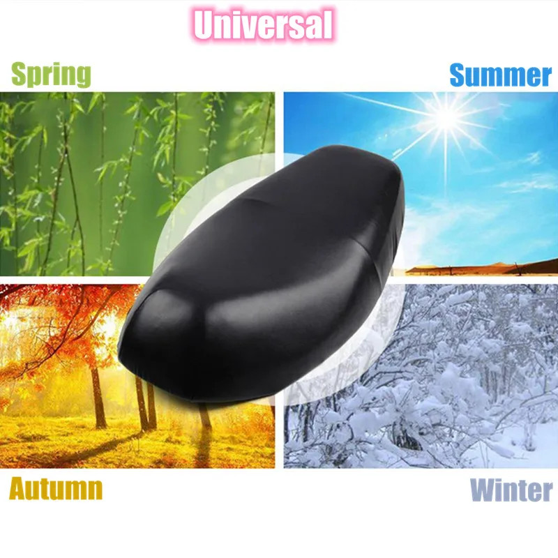 1PC Motorcycle Seat Cover Cushion Cover Waterproof Sunscreen Motorbike Scooter Cushion Seat Protector Accessories Dustproof motorbike rear passenger seat pillion cushion