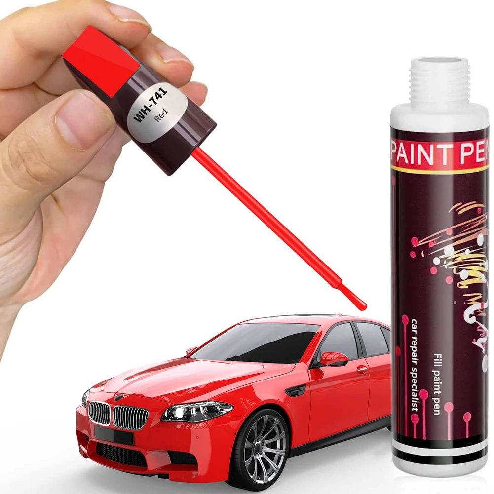 Touch up Paint for Cars, Two-In-One Automotive Car Paint Scratch Repair Pen  (with a piece of cloth), Auto Easy Scratch Fix, Scratch Remover for