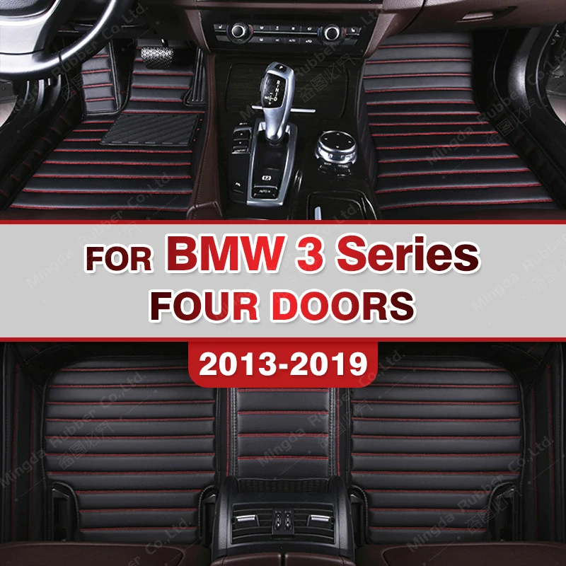 

Автомобильные коврики для BMW серии 3, F30, 325i, 330i, 335i, 320i, 318i, 4 двери, 2013-2019, 2018, 2017, индивидуальные накладки на ножки, автомобильные аксессуары
