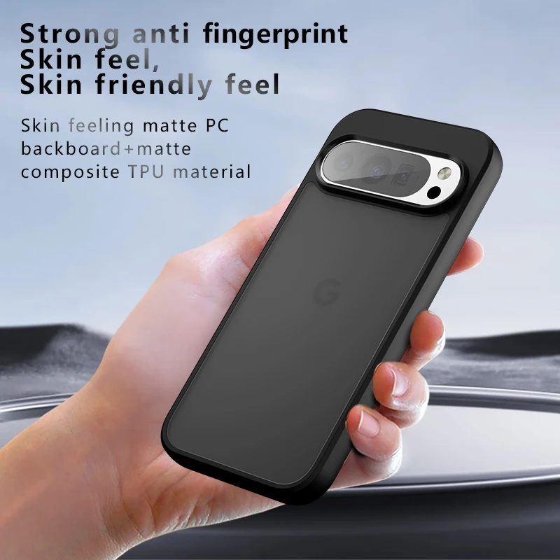 Luxury Armor Matte Clear Case - Sleek Shockproof Bumper