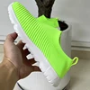 Women Shoes Knitting Sock Sneakers Women Spring Summer Slip On Flat Shoes Women Plus Size Loafers Flats Walking Shoes 2024 1