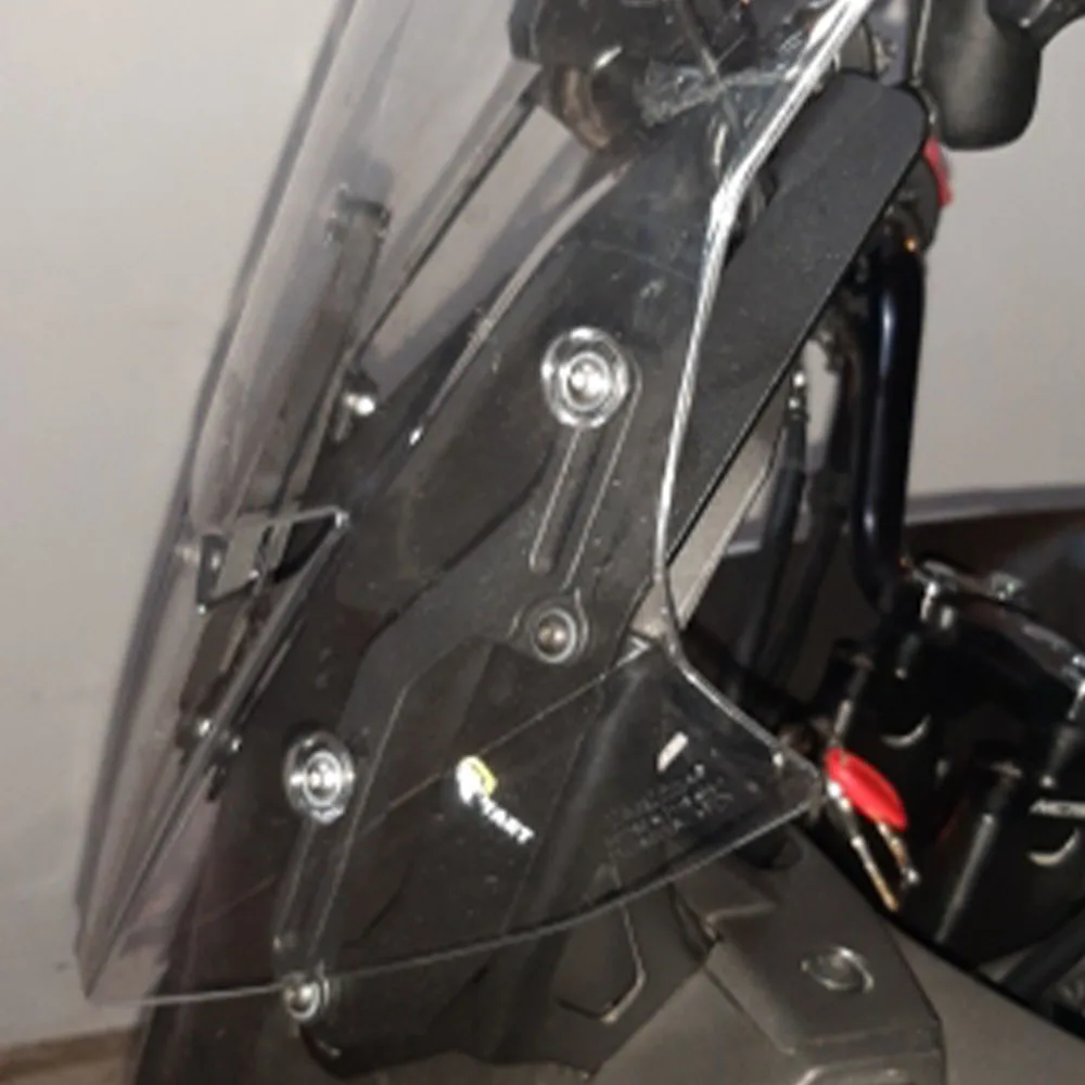 Motorrad Windschutzscheibe Teller Aluminium Windschutzscheibe Halterung Für HONDA NC750X NC 750X NC750X2024 2023 2022 2021 Zubehör – Detail 3