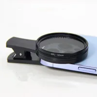 Universal 52mm Circular Polarizer Camera Lens CPL No Reflections Filter with Phone Clip for iPhone Samsung Huawei Smartphone - Image 3
