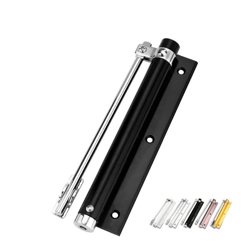 Hydraulic Door Closer Hinge Spring Adjustable Stainless Steel Concealed
