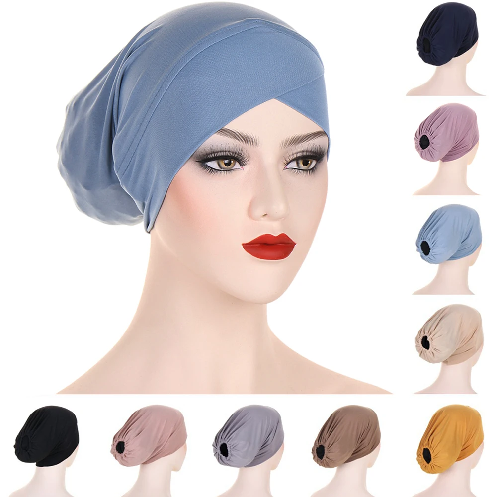

Women Forehead Cross Prayer Hats,Pullover Beanie,Muslim Hijabs,Turban Headcloth,Instant Caps,Elastic Bottom Hat,Headscarf,Bonnet