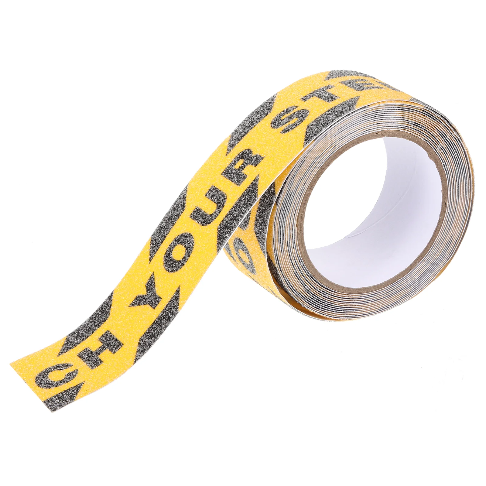Watch Your Step Tape Adhesive Warning Sign Non Skid Nail Sticker Non-slip Floor Decals Caution The Pet Work