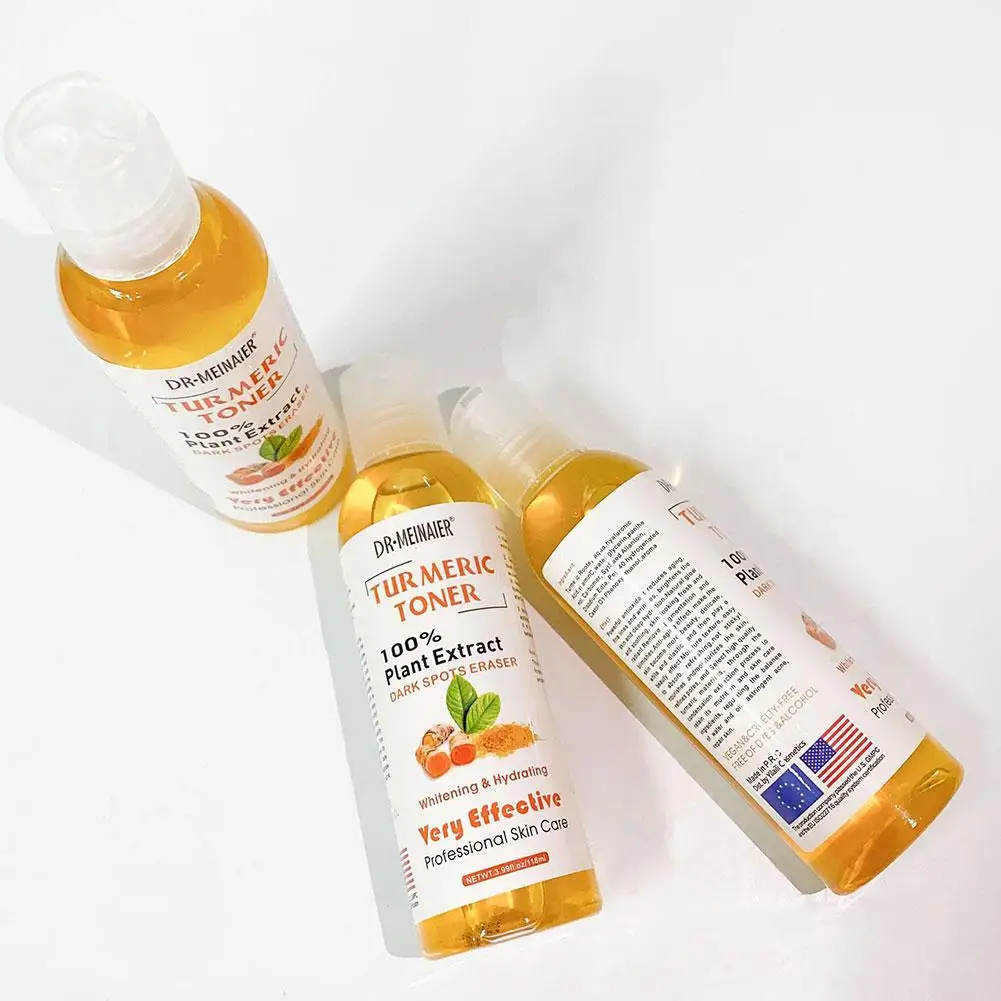 

Dark Spots Toner Eraser Corrector Turmeric Blemishes Toner Fade Remover Dark Moisturizing Brightening Acne Remover Hot