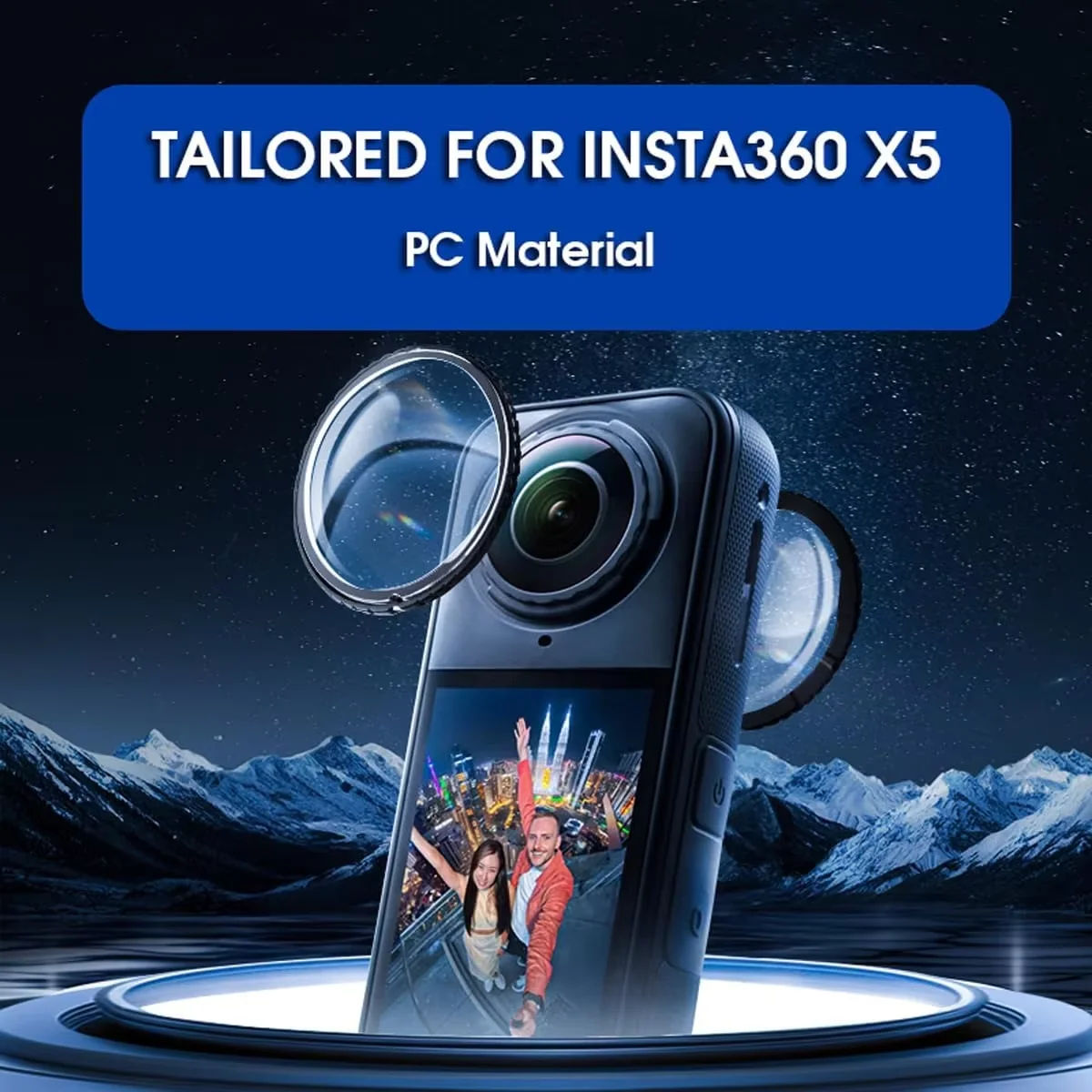 Premium Tempered Glass Screen and Lens Protector Kit