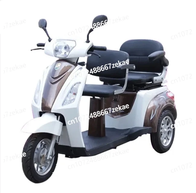 

High Quality 3 Wheel Mobility Scooter Tricycle for Disabled with Double Seat