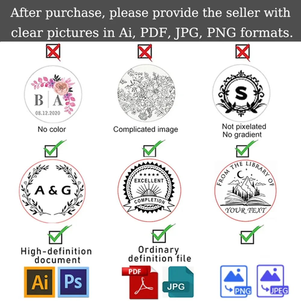 Customized LOGO Leather Stamp Punching Tools M8 Brand Copper Seals Brand Working Carving Stamping Punches