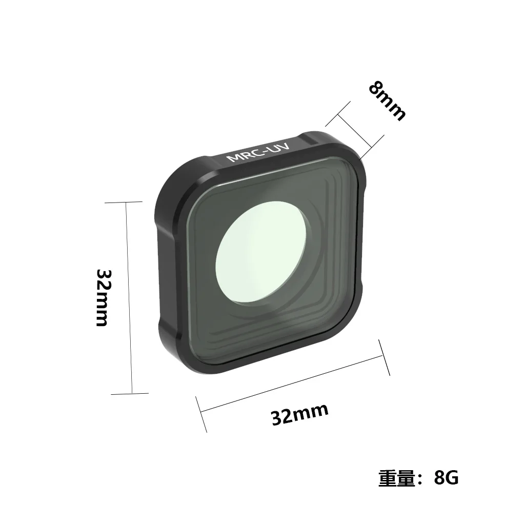 Lens Filter CPL MCUV ND8 16 32 Compatible for GoPro Hero13/12/11MINI/109 Polarizing Lens Filter Kit Lens for GoPro Accessories 3