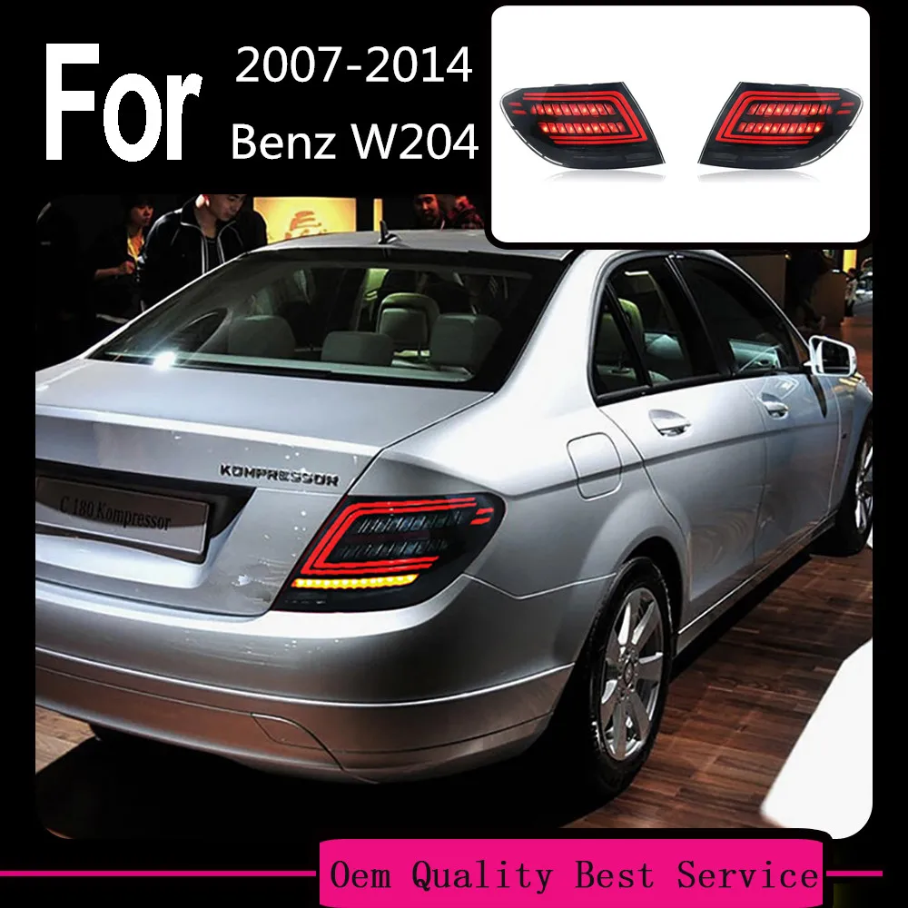 

Автомобильный задний фонарь в сборе для Benz C Class C180 2007-2014 W204 задний фонарь заднего хода + задний тормоз фонарь + задний фонарь заднего хода + сигнал поворота