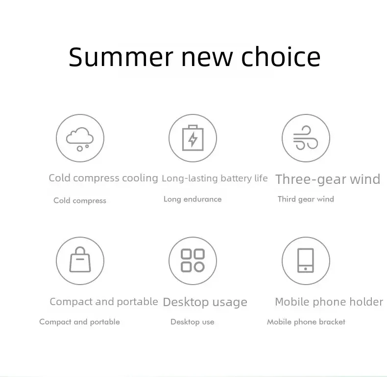CYKE Cold Compress Fan - Image 2