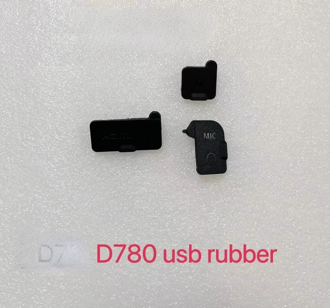 3pcs/Set For Nikon D780 USB Leather Cover HDMI Cover Side Rubber New