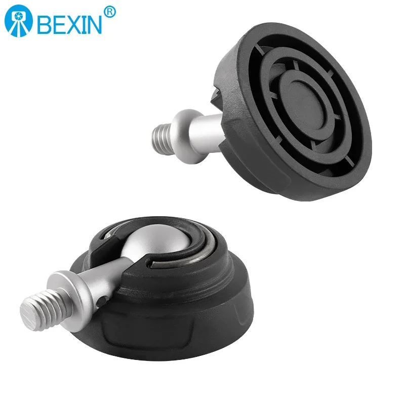 BEXIN Universal Tripod Rubber Feet Monopod Foot Pad 3/8 Inch Screw Port Photography Accessory for Camera Tripod Monopod