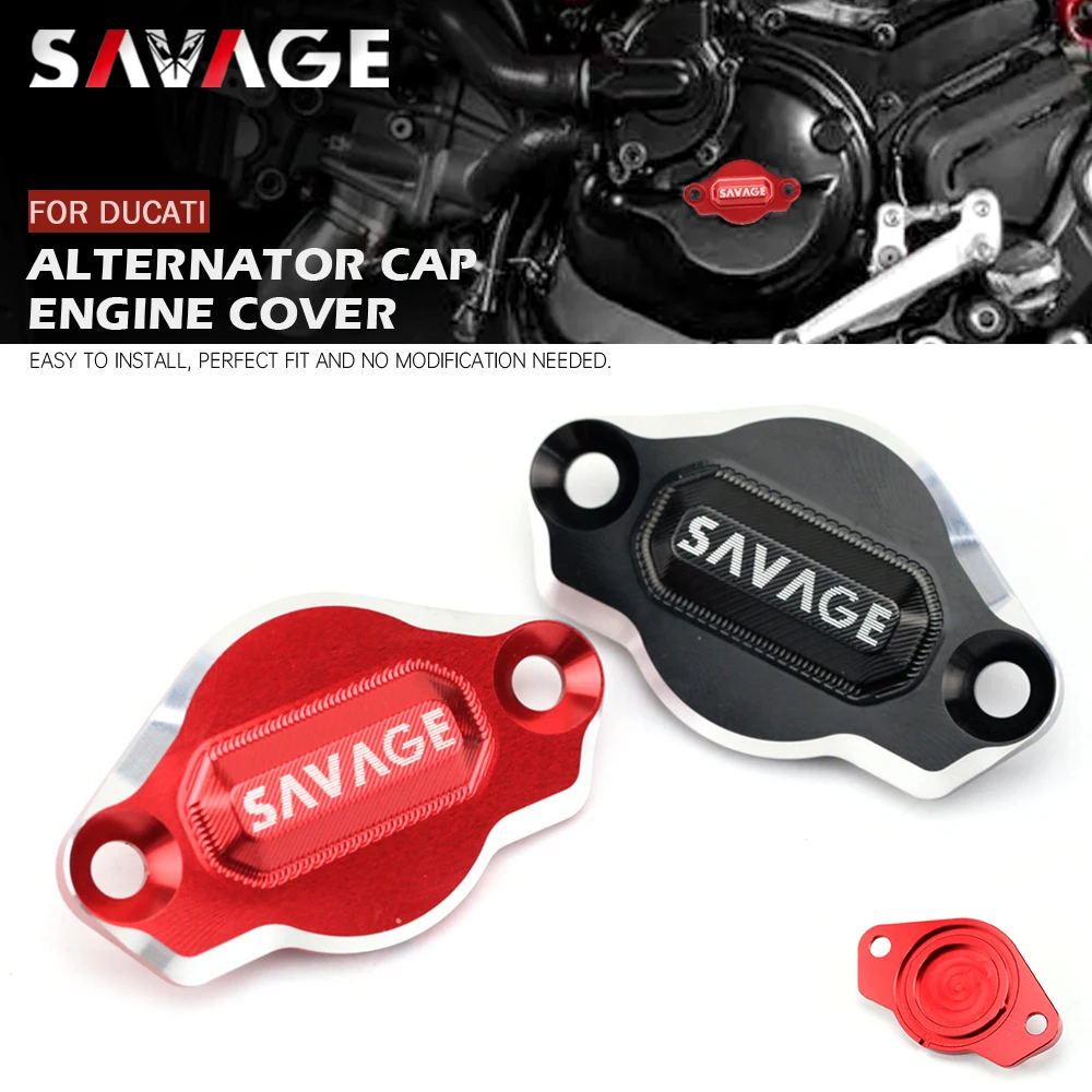 

For DUCATI Supersport Superbike Monster Hypermotard Sport Touring Multistrada 1200 Engine Alternator Cover Timing Inspection Cap