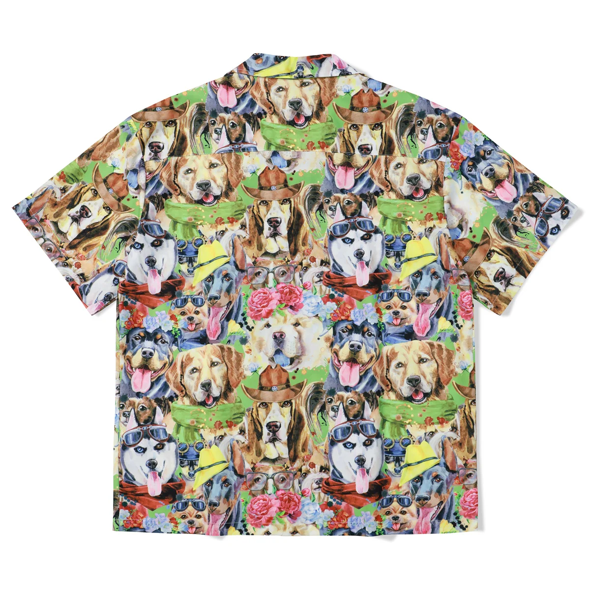 남성용 캐주얼 하와이안 반팔 셔츠, 여름 프린트 셔츠, 캐미사스 스트리트웨어, 오버사이즈 남성 의류